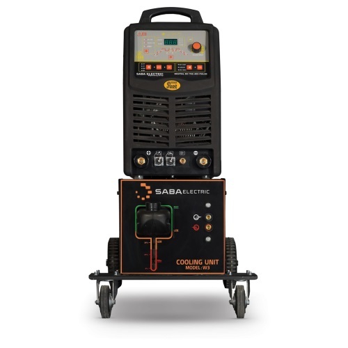 دستگاه جوش تیگ پالس دار 400 آمپر صباالکتریک مدل DIGITAL DC TIG 402 PULSED WC آبخنک
