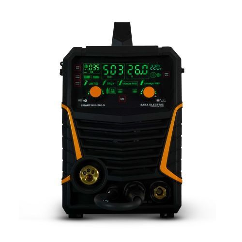 دستگاه جوش میگ اینورتر 200 آمپر صباالکتریک مدل SMART MIG 200 S