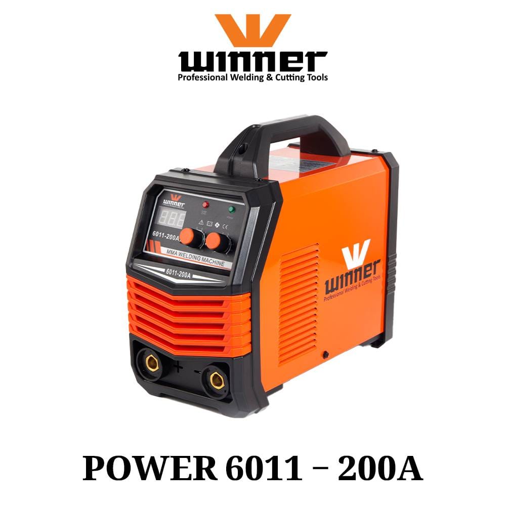 POWER-6011-200A دستگاه جوش اینورتر 200 آمپر وینر مدل 6011 - تصویر 1