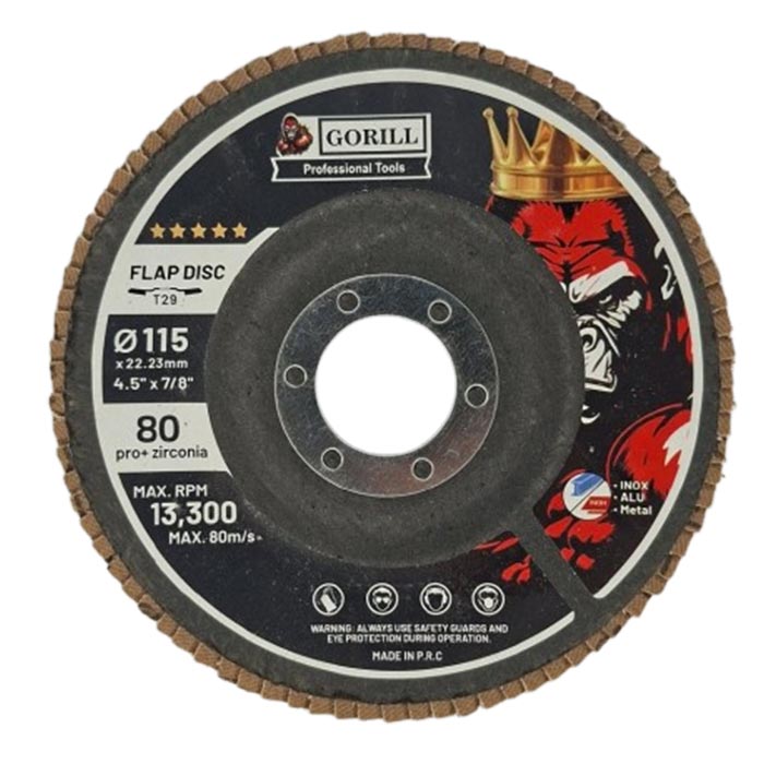 Sanding-flap-grade-80 فلاپ دیسک سنباده ای گرید ۸۰