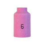سرامیک گاز لنز تورچ آرگون سایز 6 مدل W-188