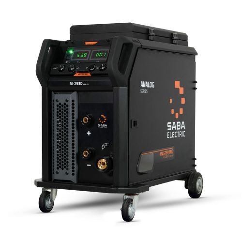 دستگاه جوش اینورتر Co2 تکفاز 250 آمپر صباالکتریک مدل MASTER MIG M-253 DIGITAL