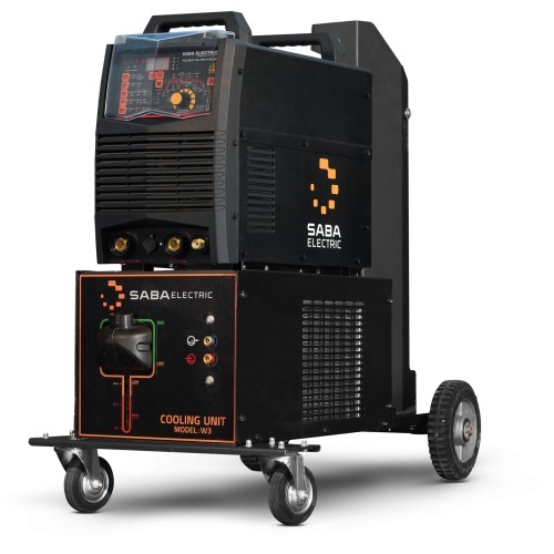دستگاه جوش تیگ 250 آمپر تکفاز صباالکتریک PULSED TIG 250D ACDC WC آبخنک
