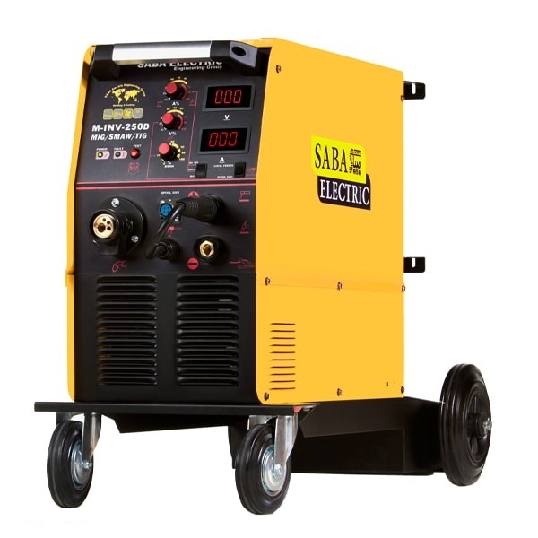 دستگاه جوش اینورتر میگ تکفاز 250 آمپر صباالکتریک مدل M-INV-250D