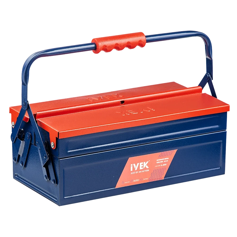 k-8252 جعبه ابزار اتوماتیک ۴۰ سانت دوطبقه K-8252 ایوک - تصویر 1