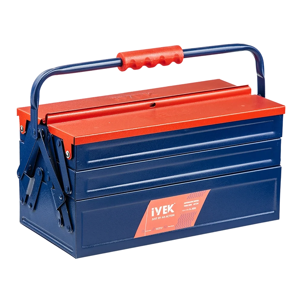 k-8253 جعبه ابزار اتوماتیک ۴۰ سانت سه طبقه K-8253 ایوک - تصویر 1