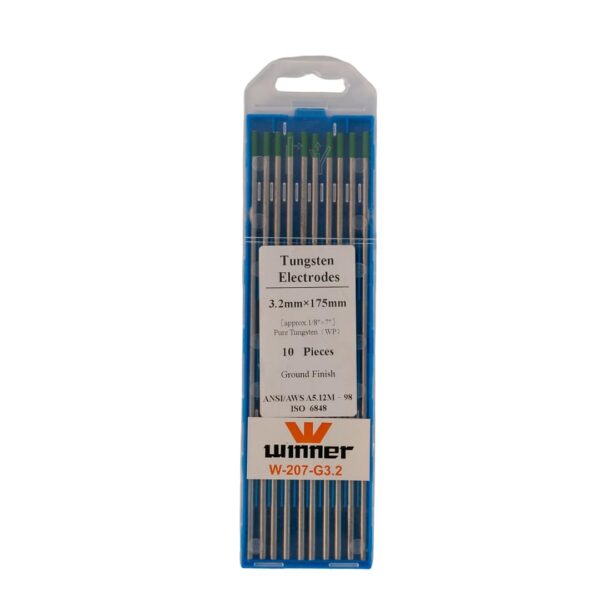 تنگستن جوشکاری آرگون سبز سایز 3.2 مدل W-207